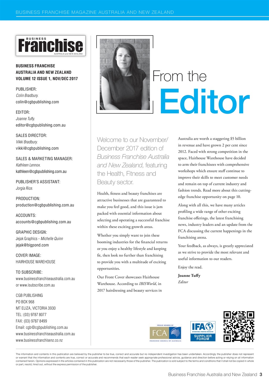 Business Franchise Australia&NZ Preview Pages