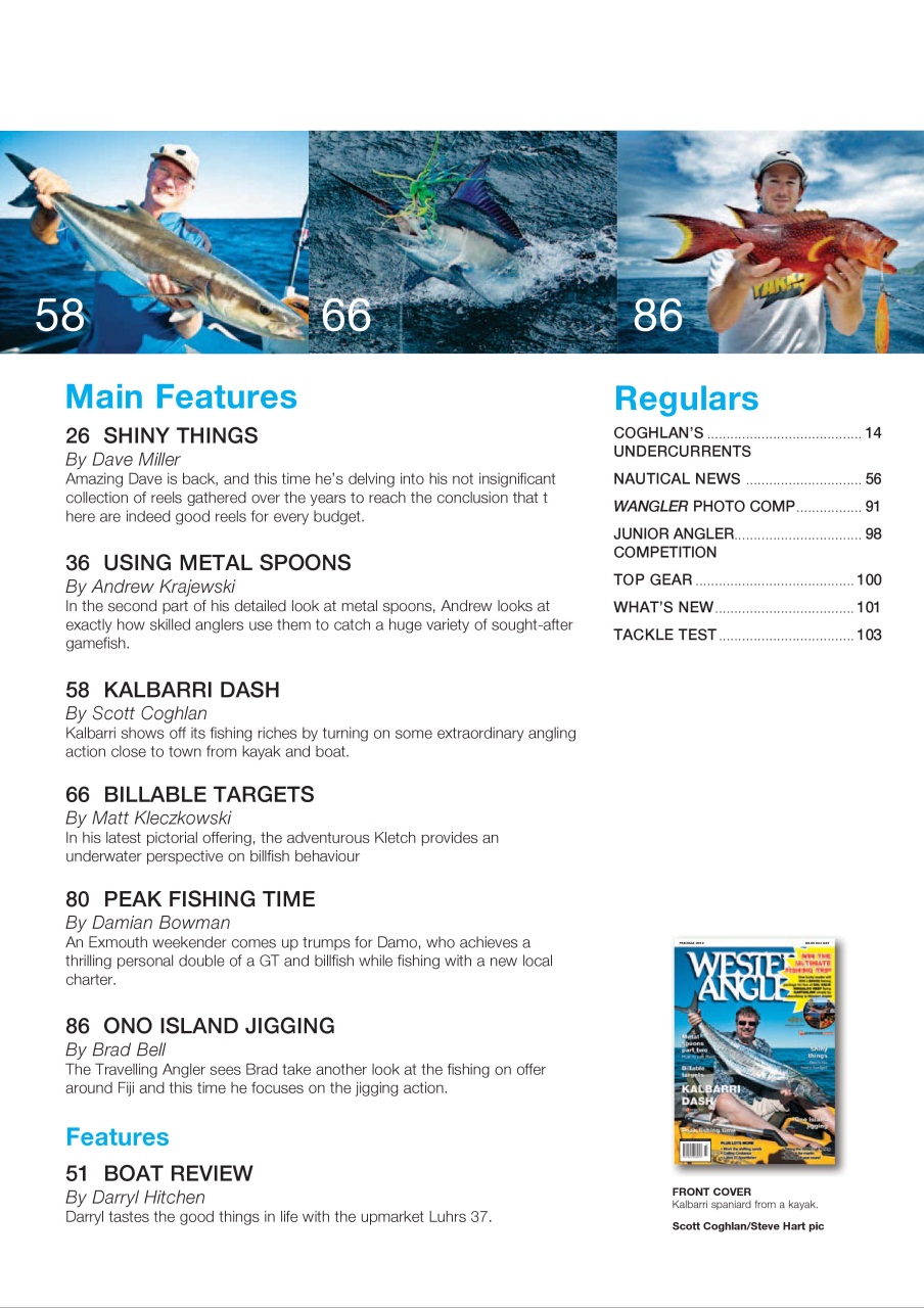 Western Angler Preview Pages