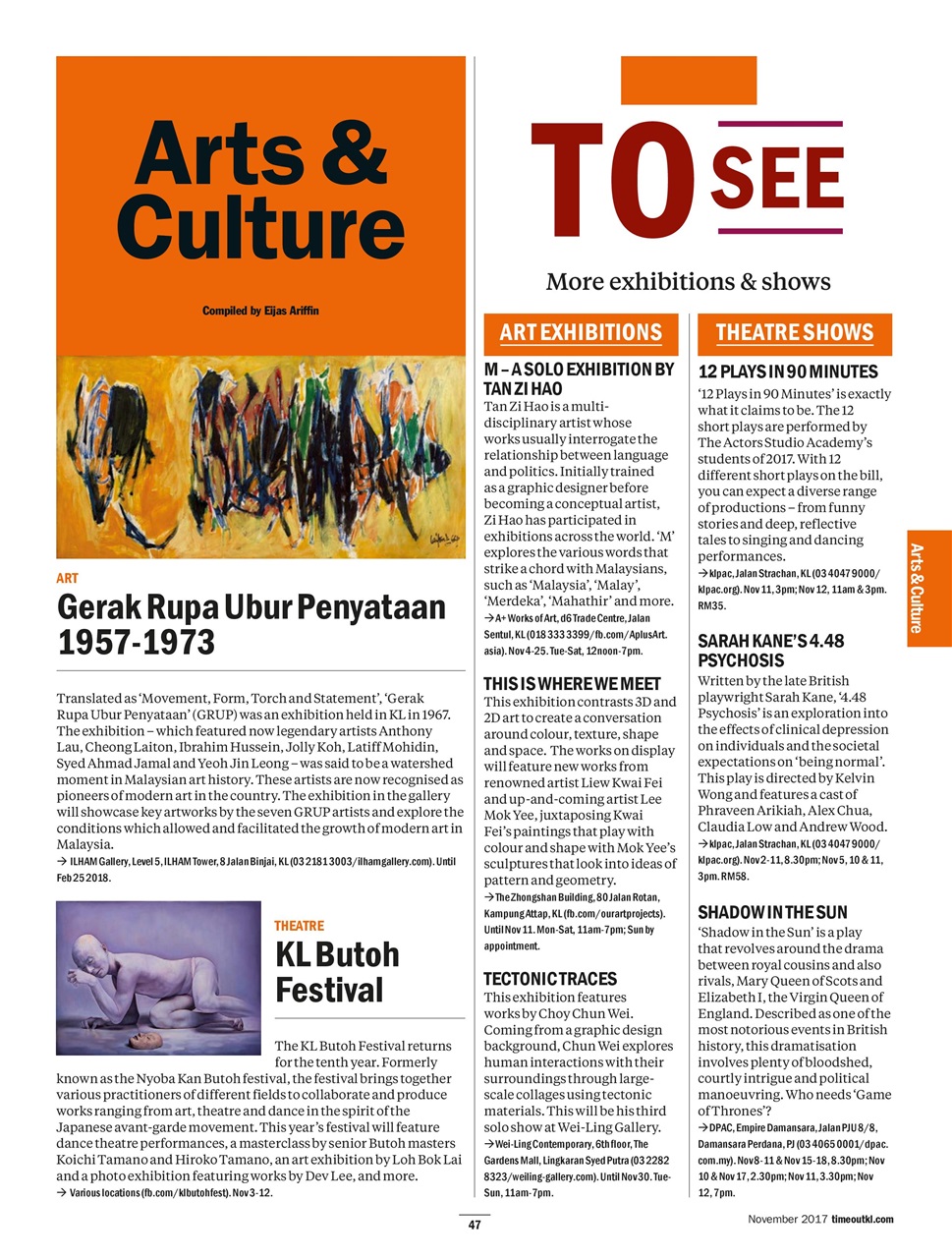 Time Out Kuala Lumpur Preview Pages