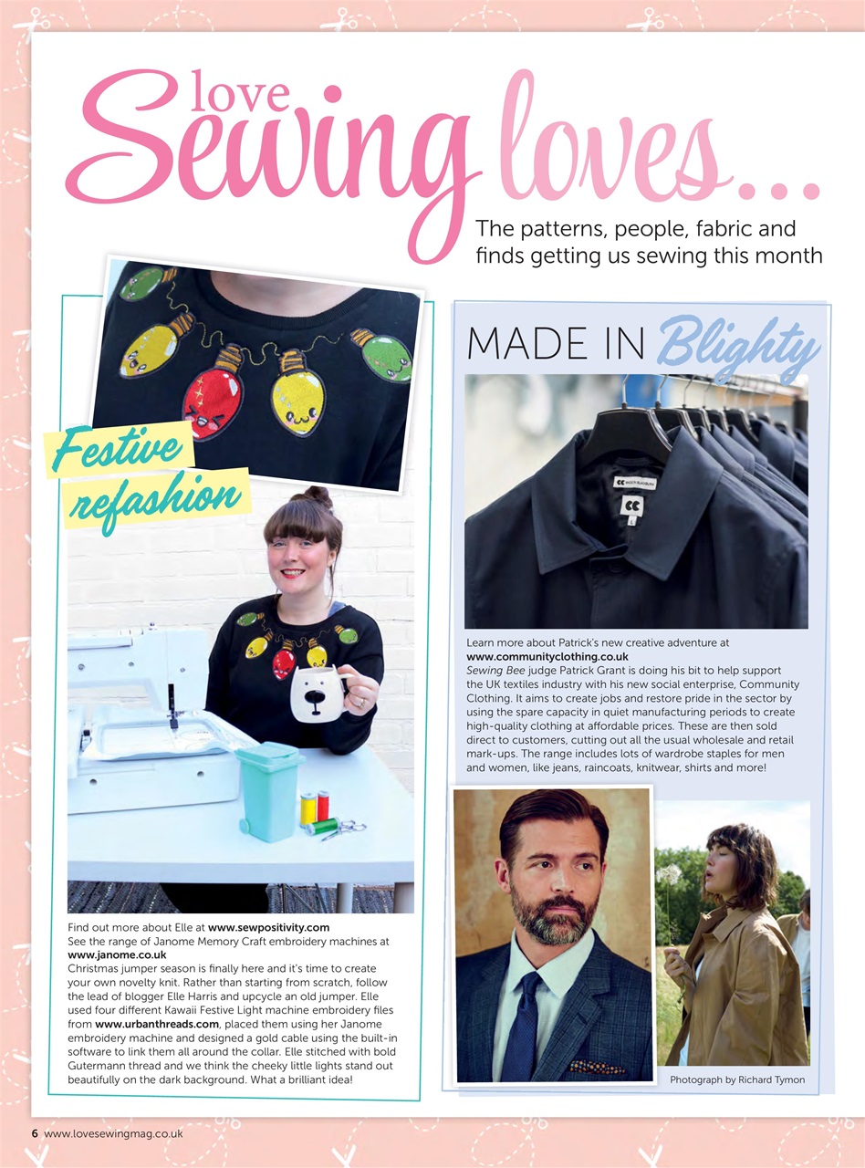 Love Sewing Preview Pages