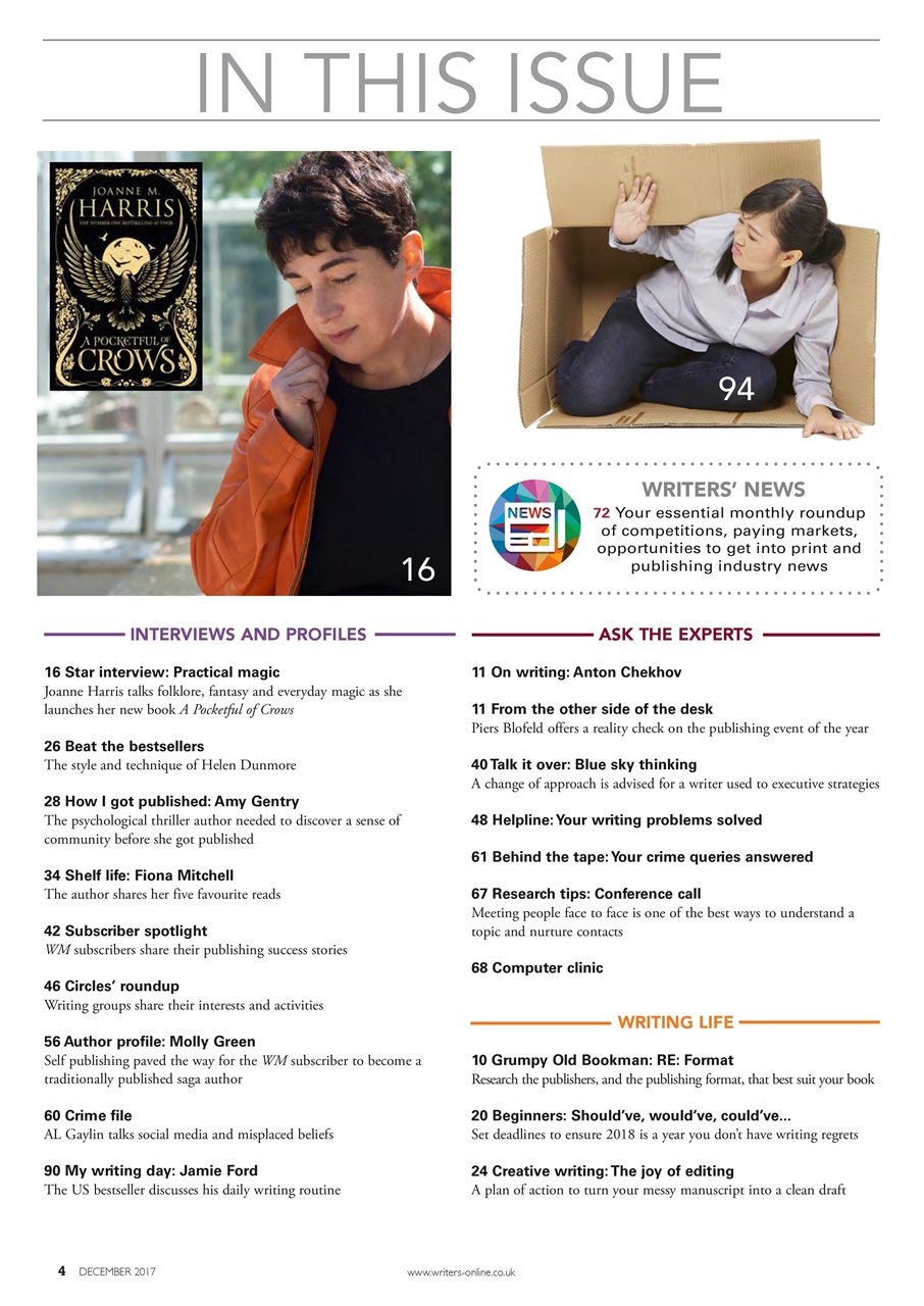 Writing Magazine Preview Pages