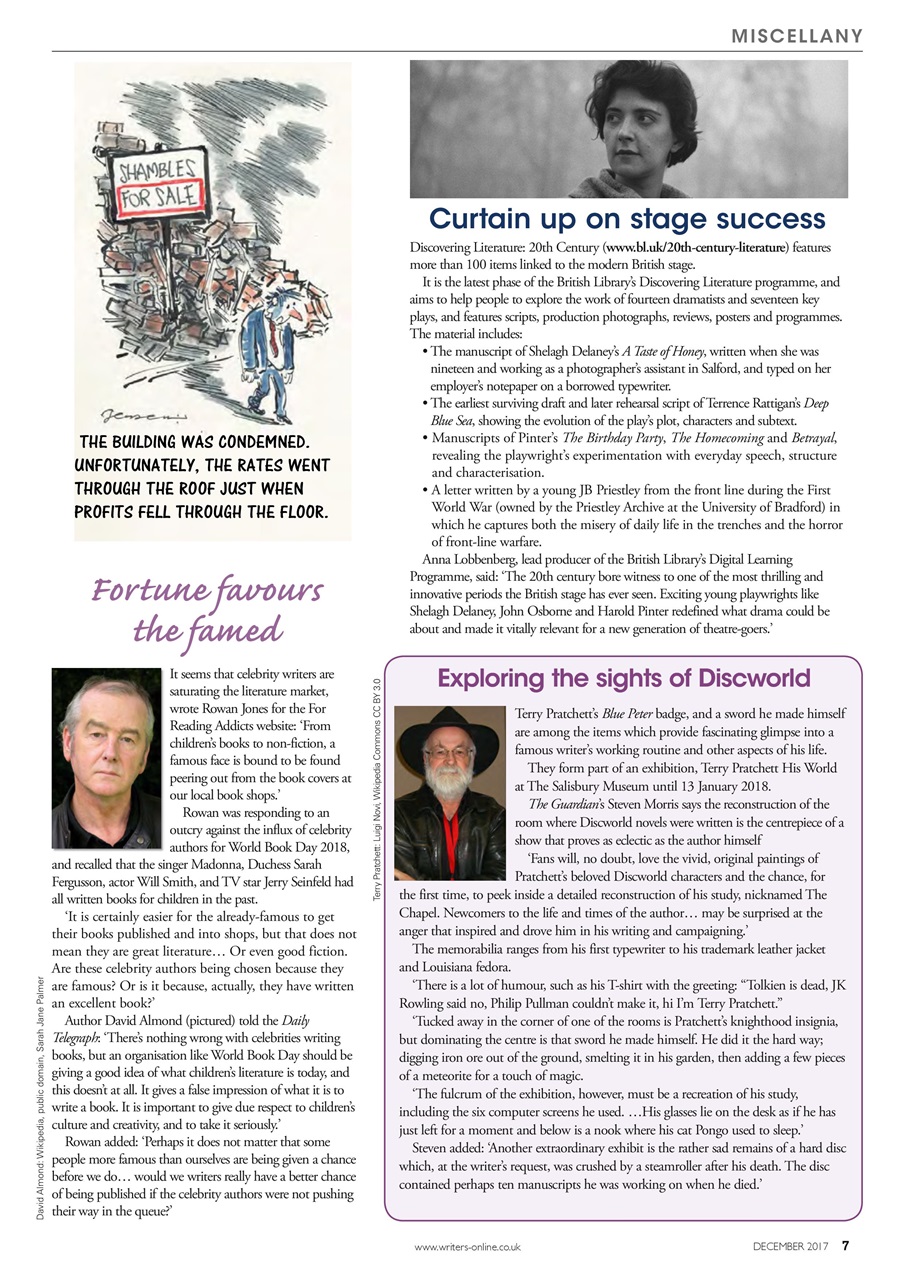 Writing Magazine Preview Pages