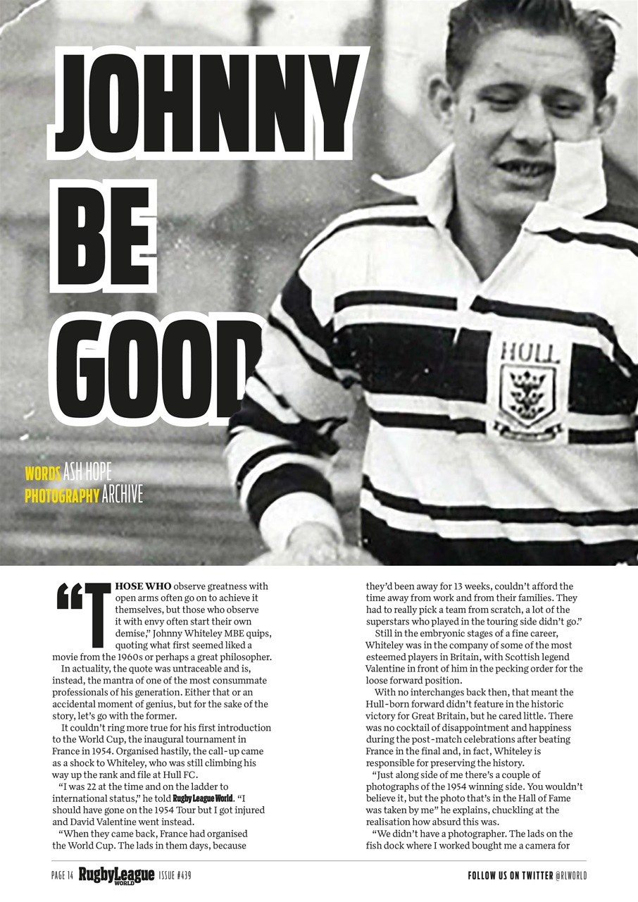 Rugby League World Preview Pages