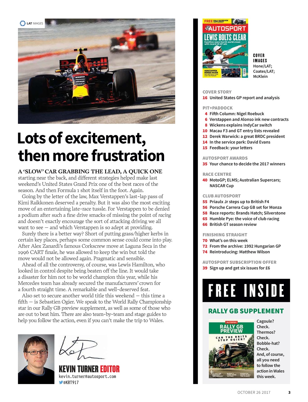 Autosport Preview Pages