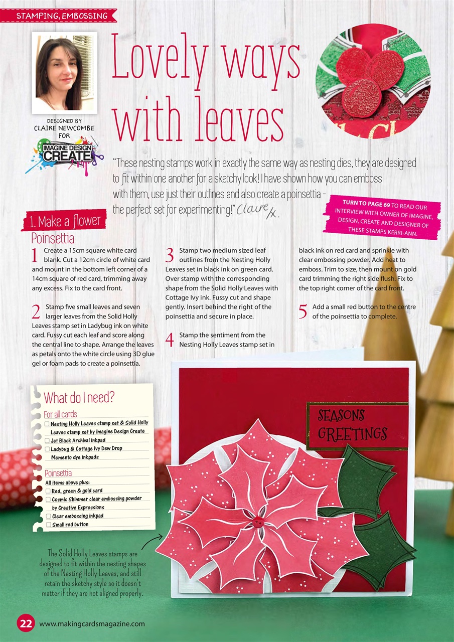 Making Cards & Papercraft Preview Pages