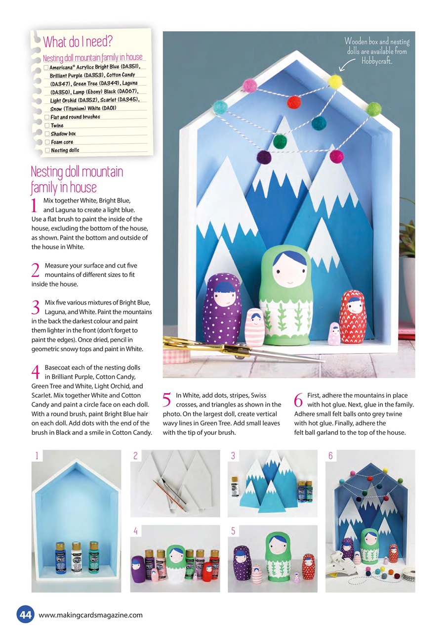 Making Cards & Papercraft Preview Pages