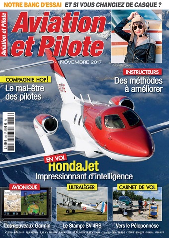 Aviation et Pilote issue Novembre 2017