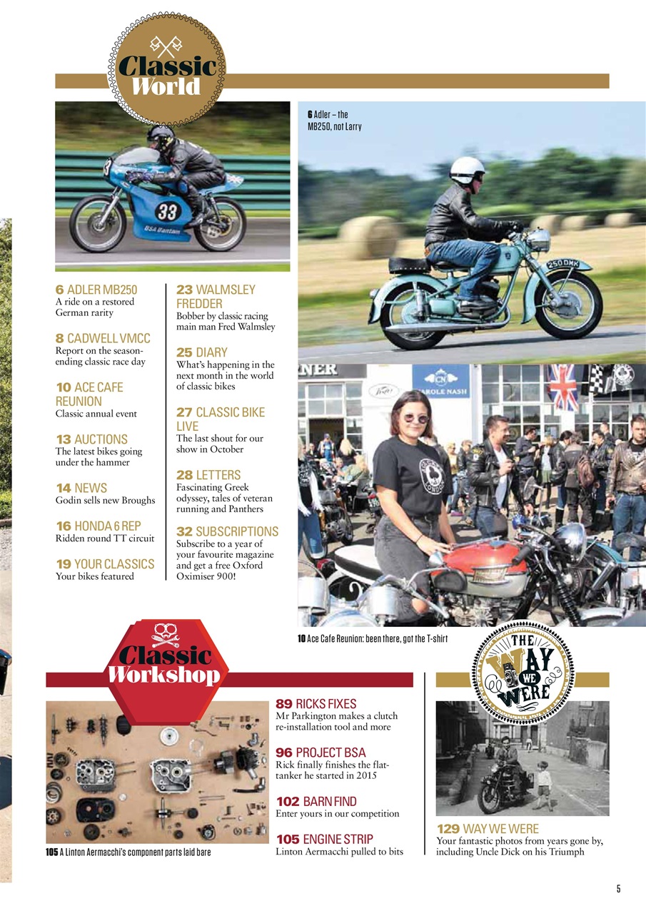 Classic Bike Preview Pages