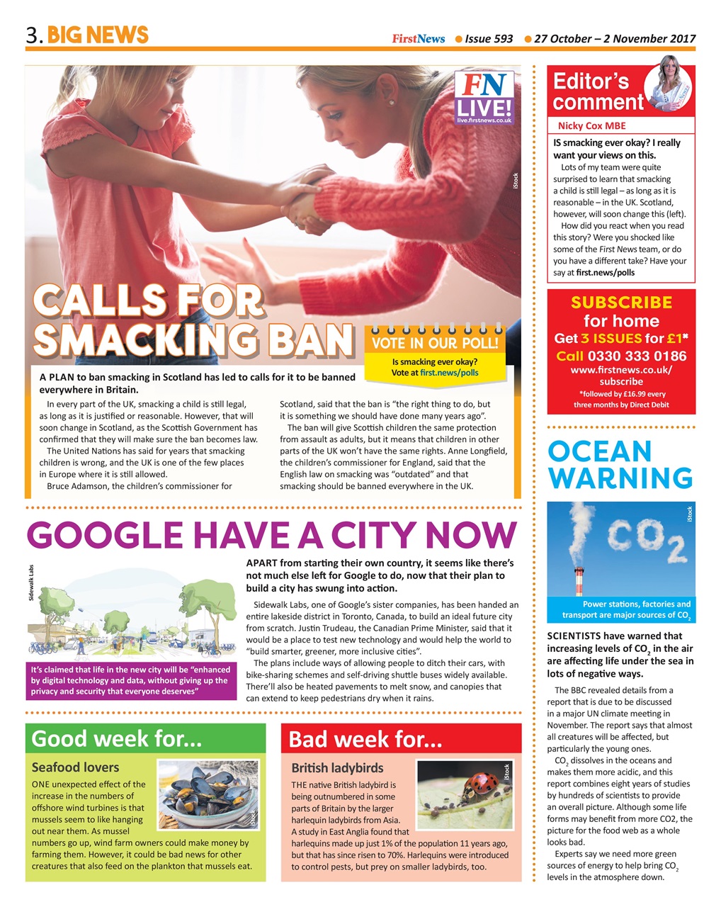 First News Preview Pages