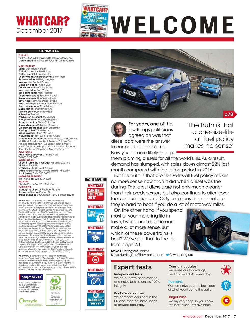 What Car? Preview Pages