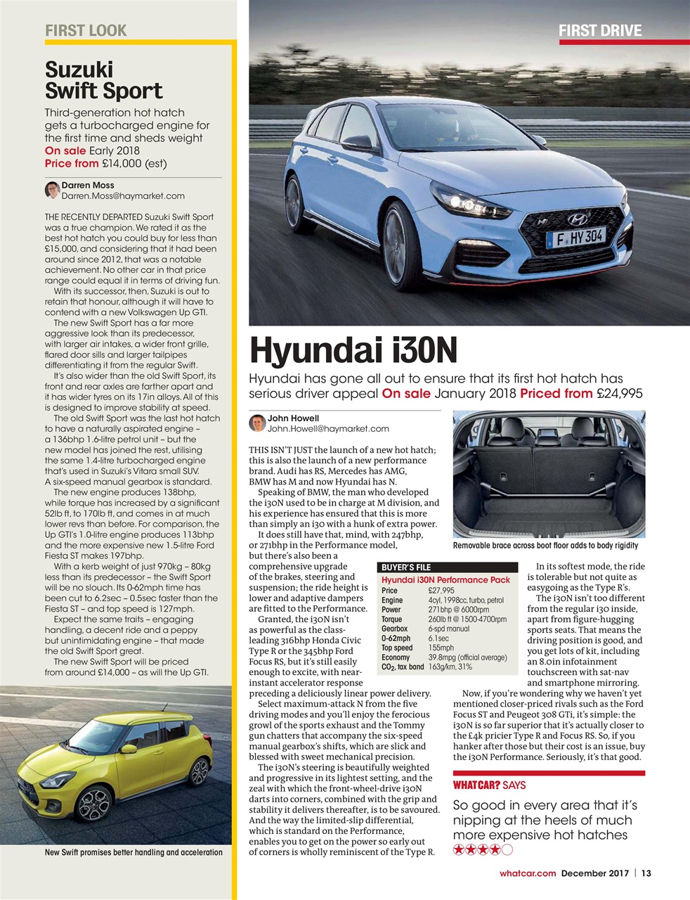 What Car? Preview Pages