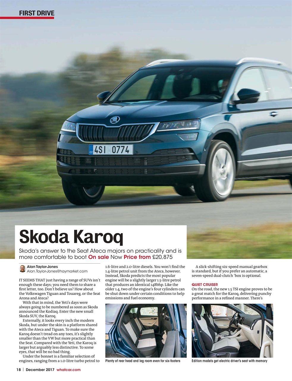 What Car? Preview Pages