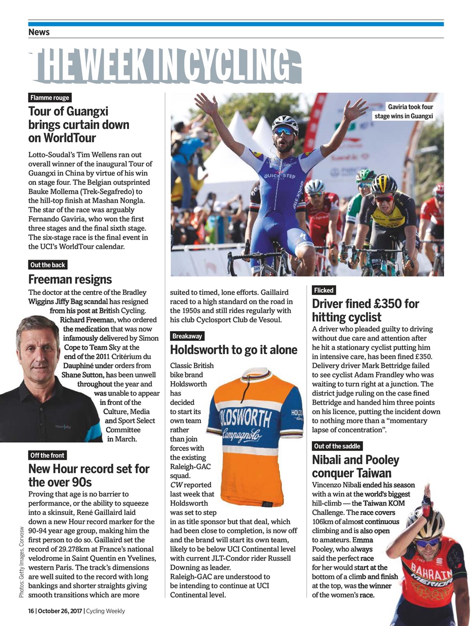 Cycling Weekly Preview Pages