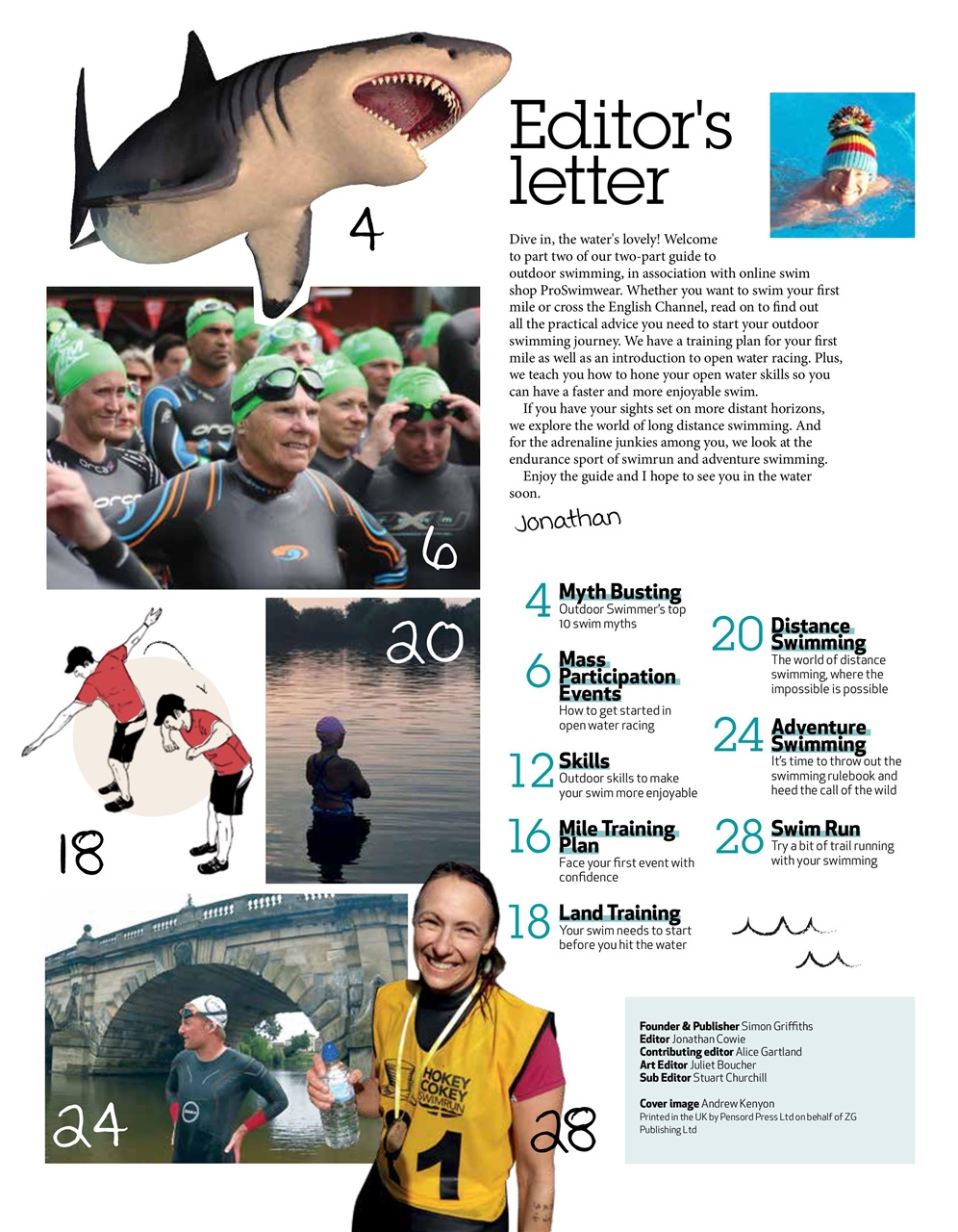 Outdoor Swimmer Preview Pages