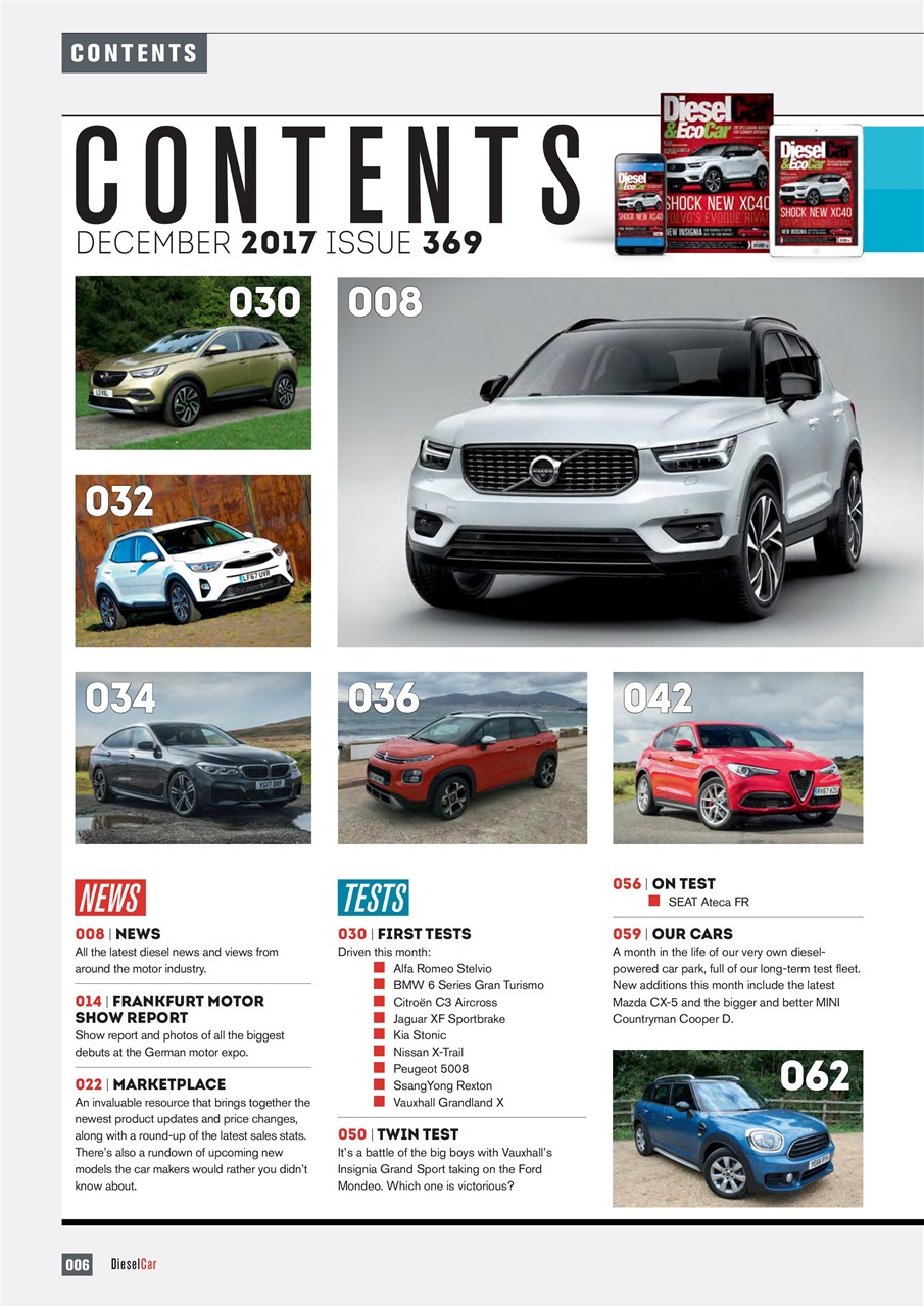 Diesel&EcoCar Magazine Preview Pages