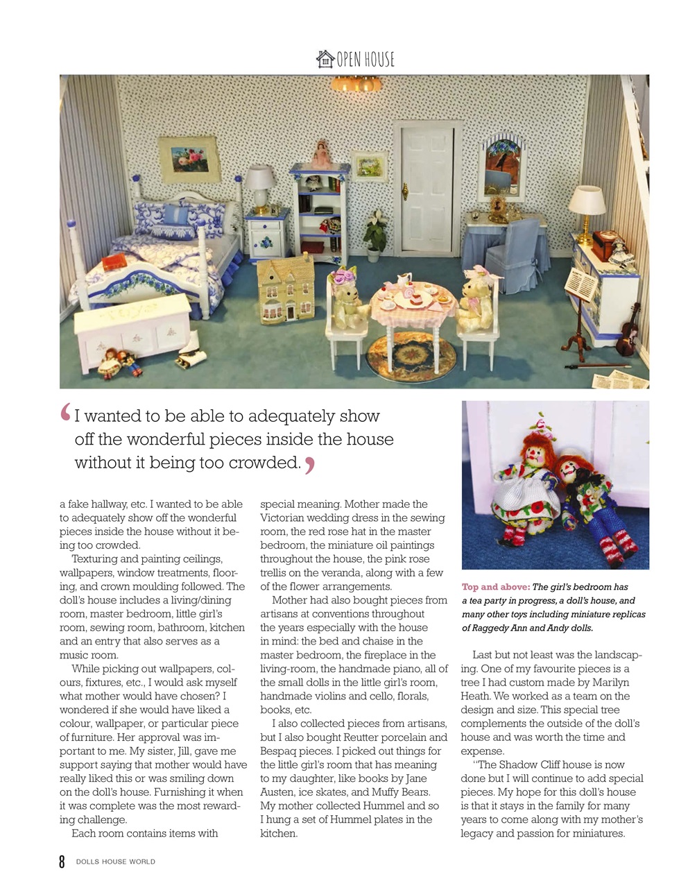 Dolls House World Preview Pages