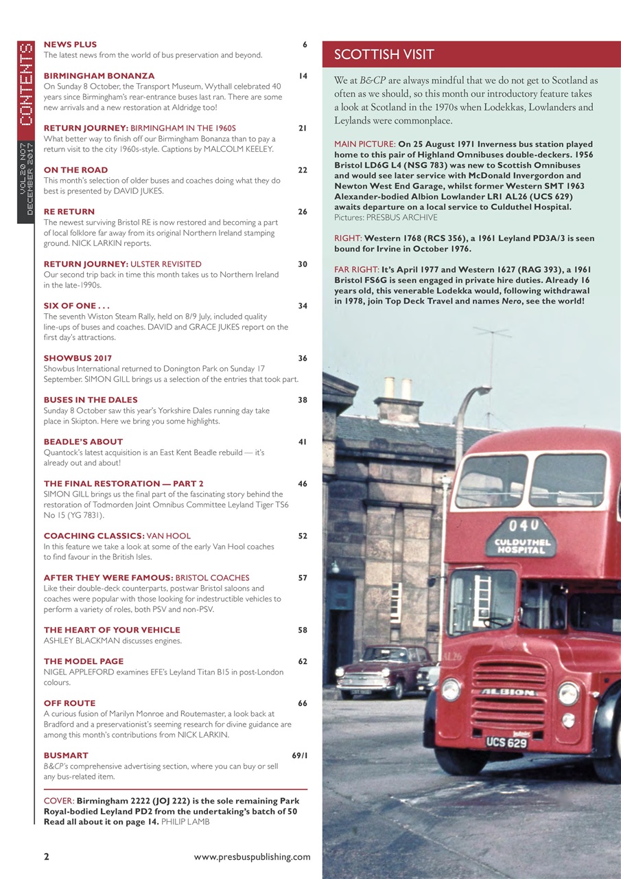 Bus & Coach Preservation Preview Pages