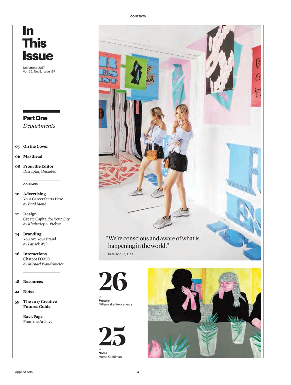 Applied Arts Preview Pages