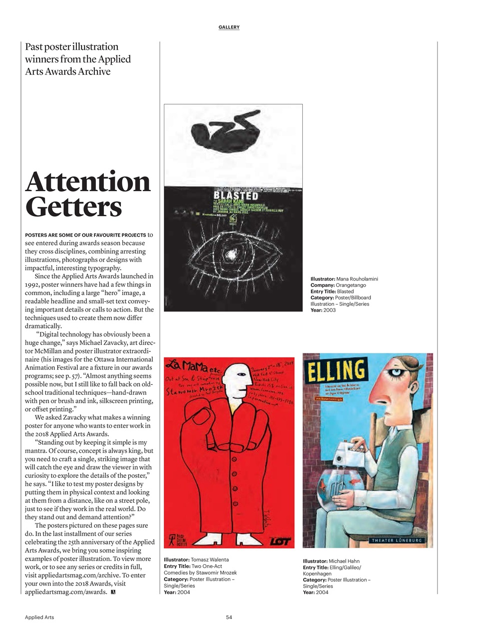 Applied Arts Preview Pages