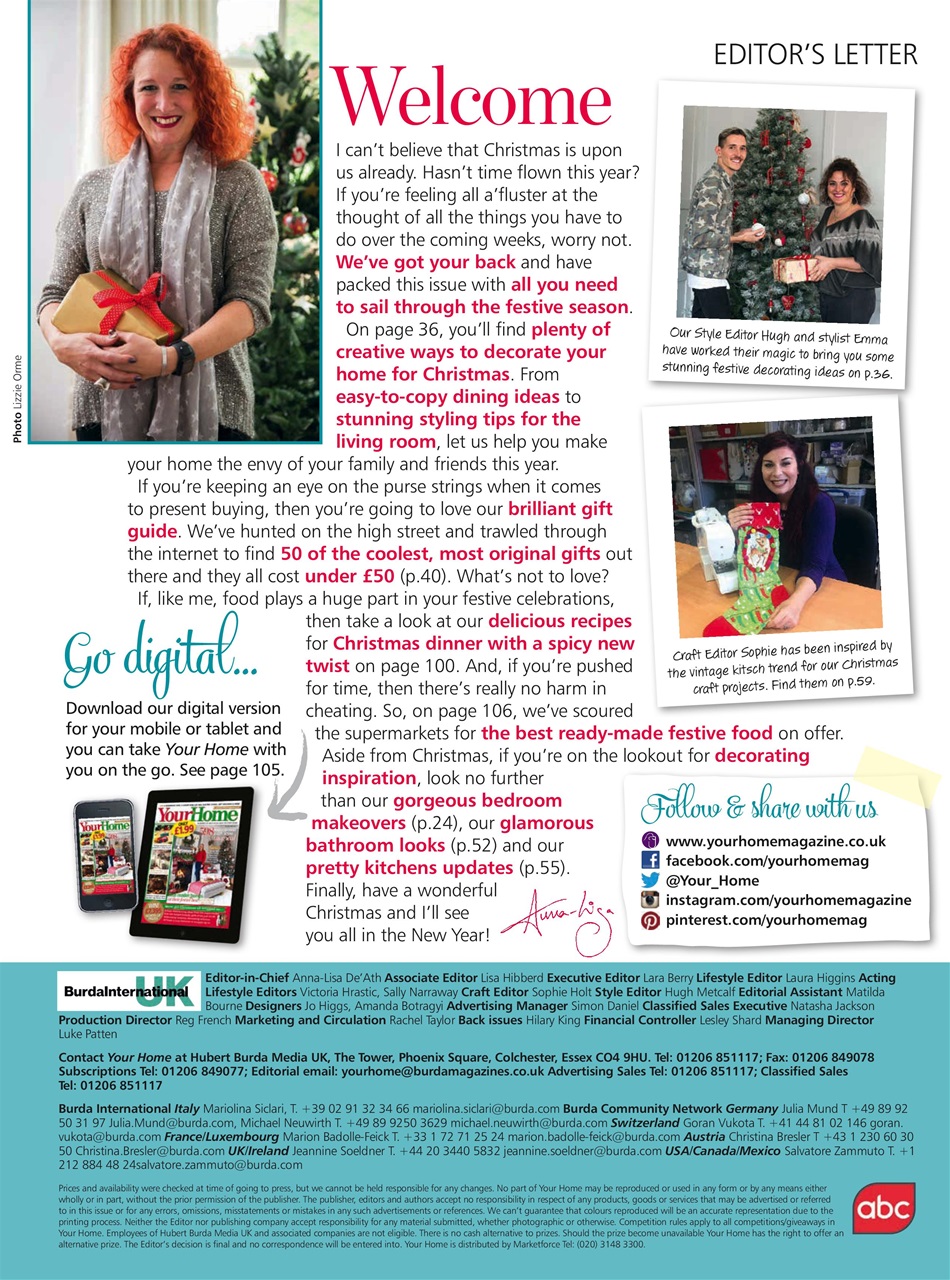 Your Home Magazine Preview Pages