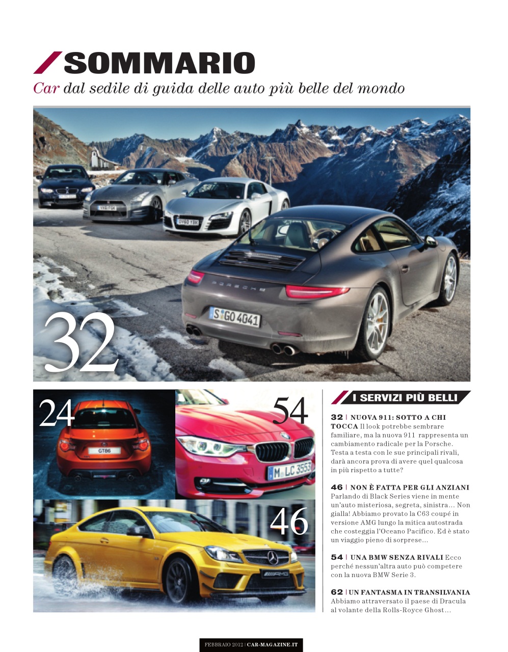 CAR magazine Italia Preview Pages