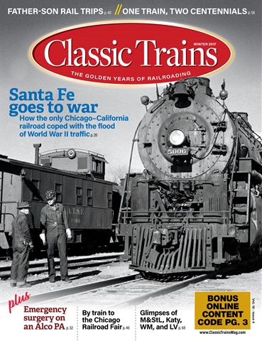 Classic Trains issue December 2017