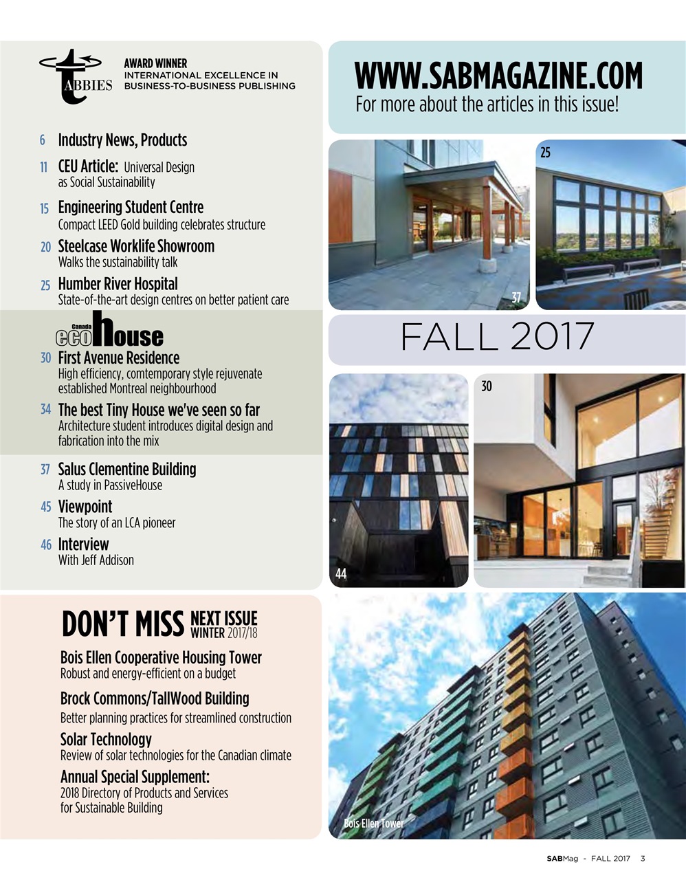 SABMag Preview Pages