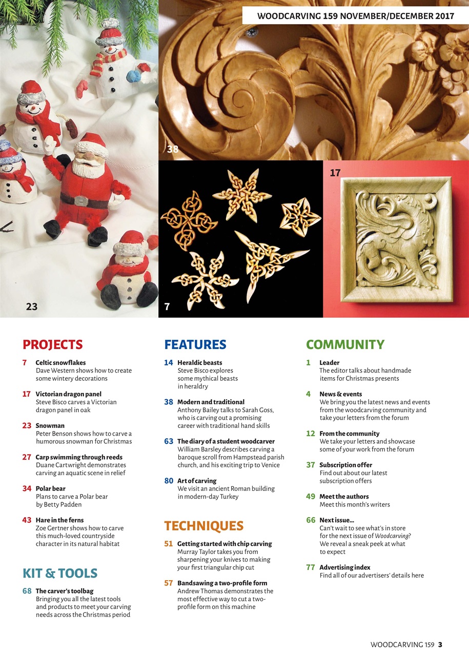 Woodcarving Preview Pages