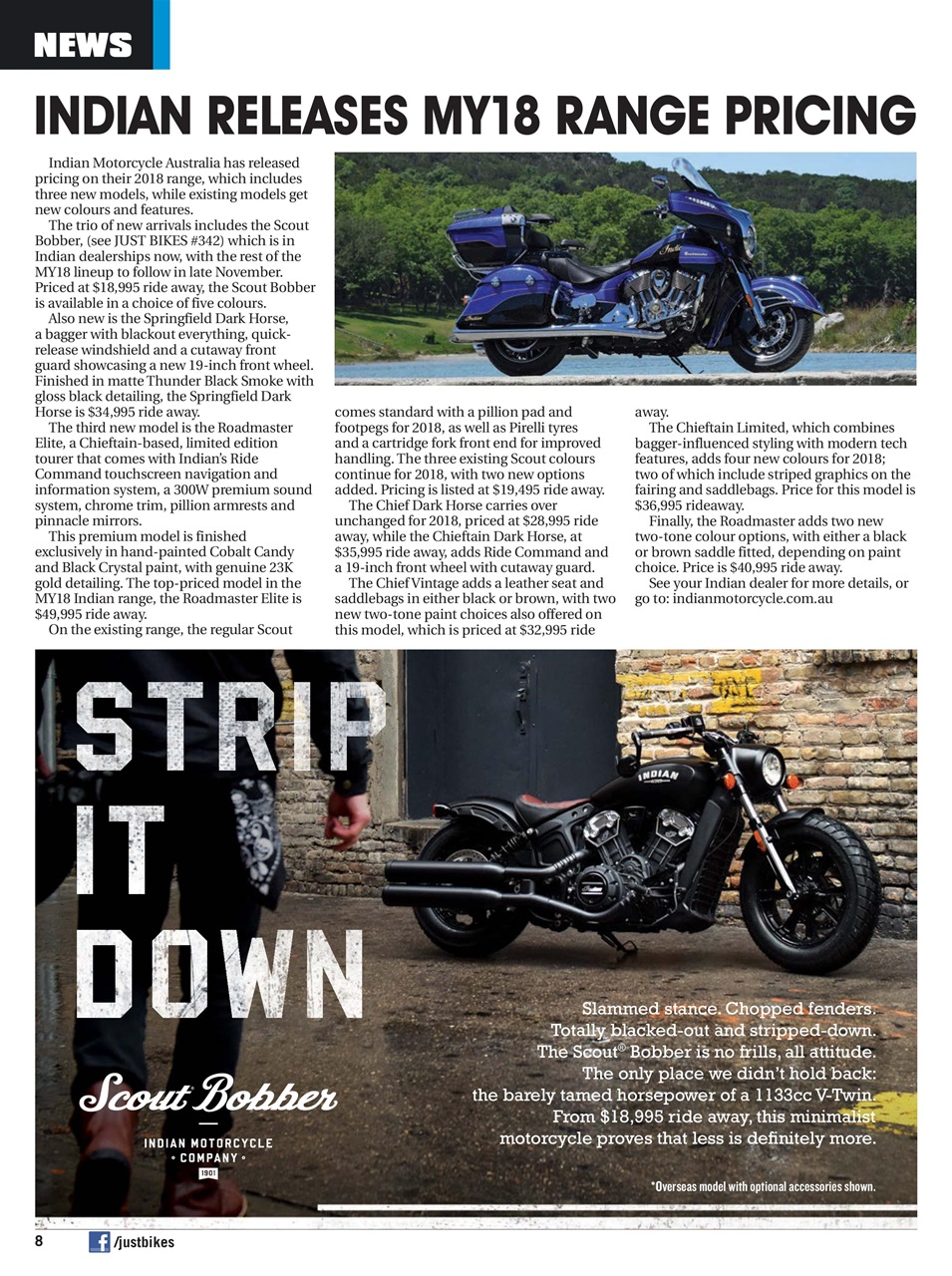 JUST BIKES Preview Pages