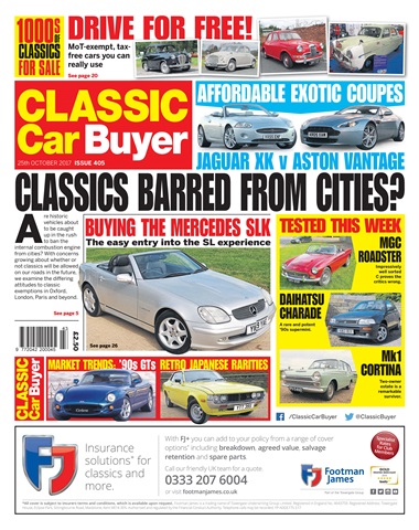 Classic Car Buyer issue 25 October 2017