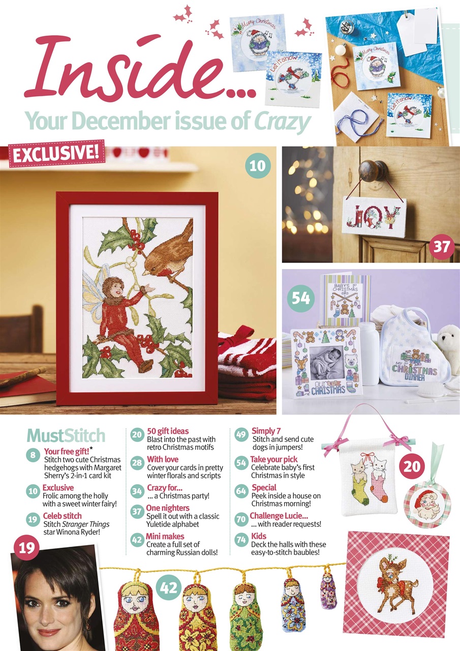 Cross Stitch Crazy Preview Pages