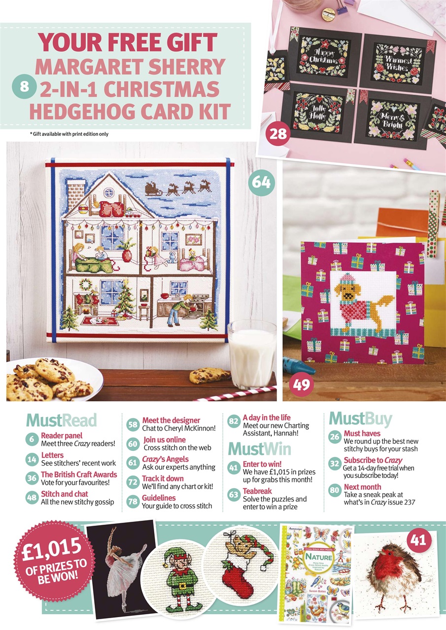 Cross Stitch Crazy Preview Pages