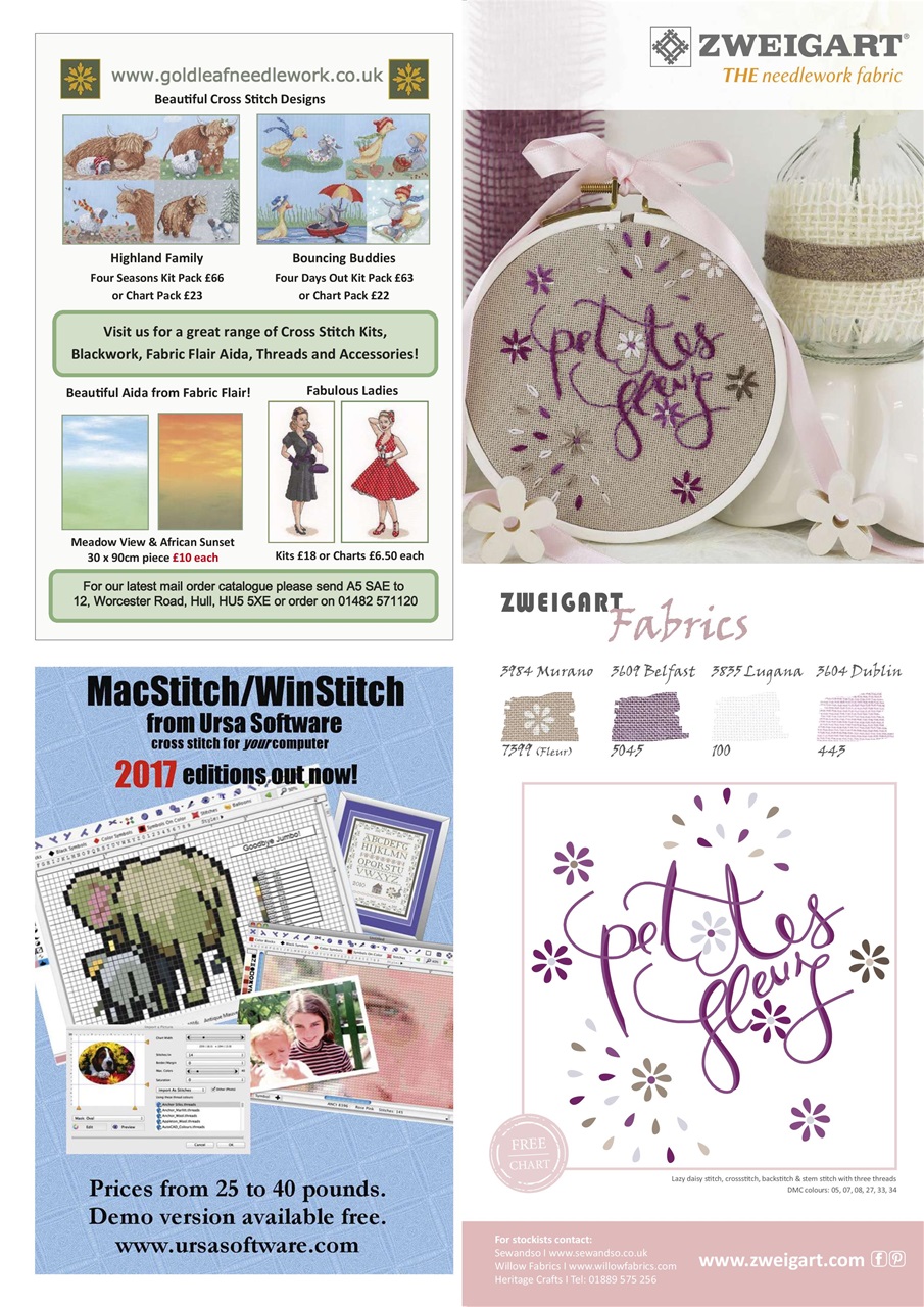 Cross Stitch Crazy Preview Pages