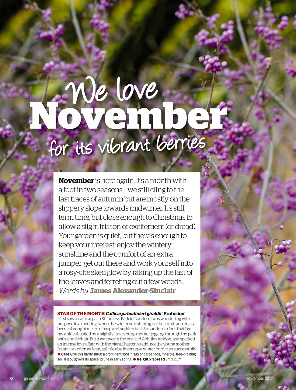 BBC Gardeners’ World Magazine Preview Pages