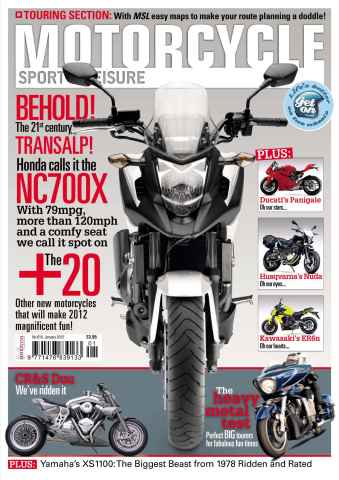 Motorcycle Sport & Leisure issue January 2012