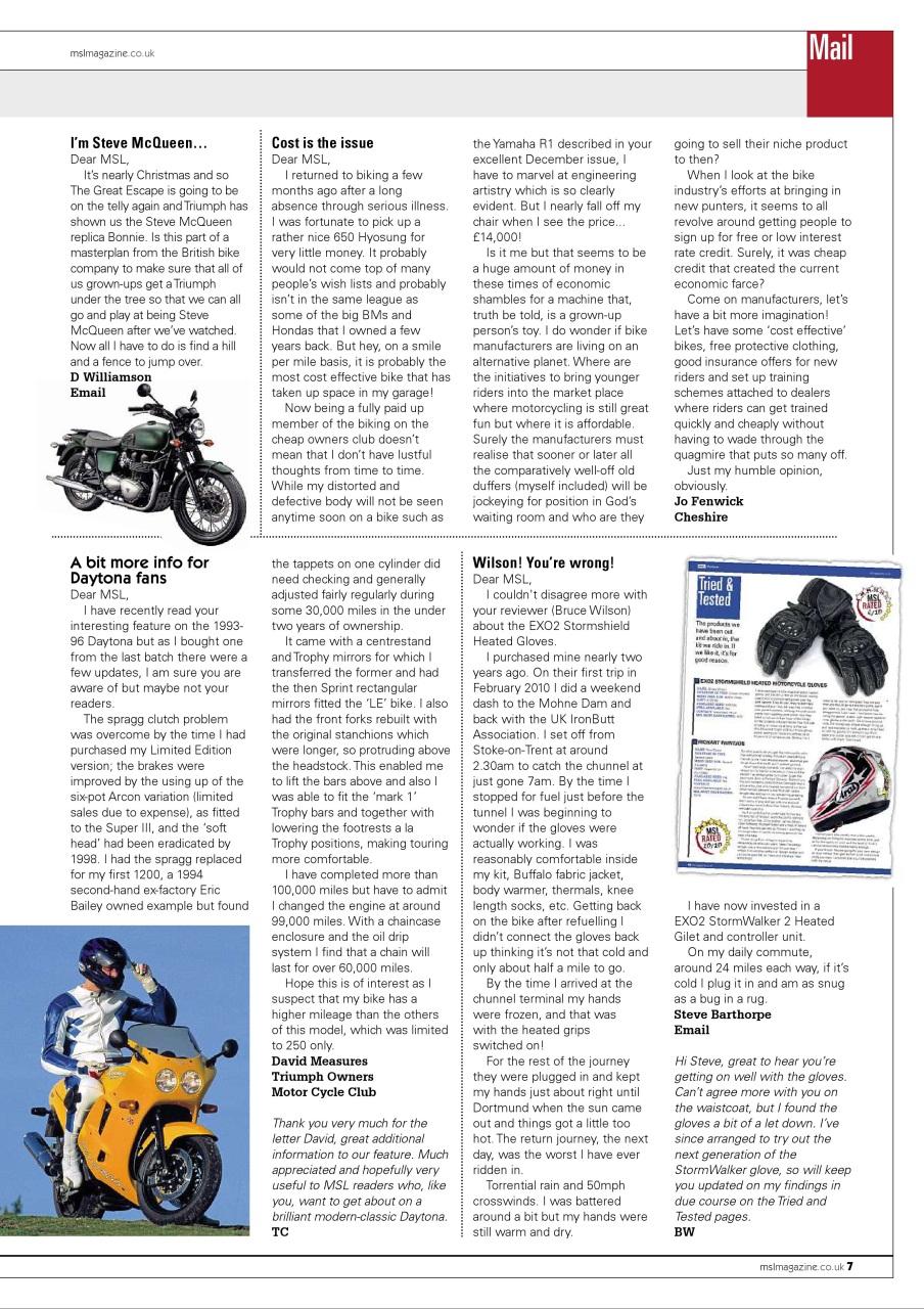 Motorcycle Sport & Leisure Preview Pages