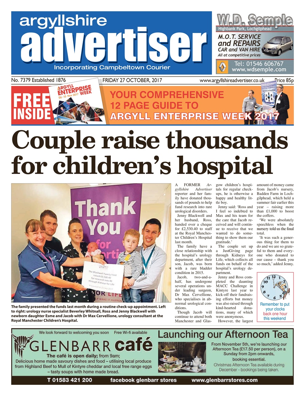 Argyllshire Advertiser Preview Pages