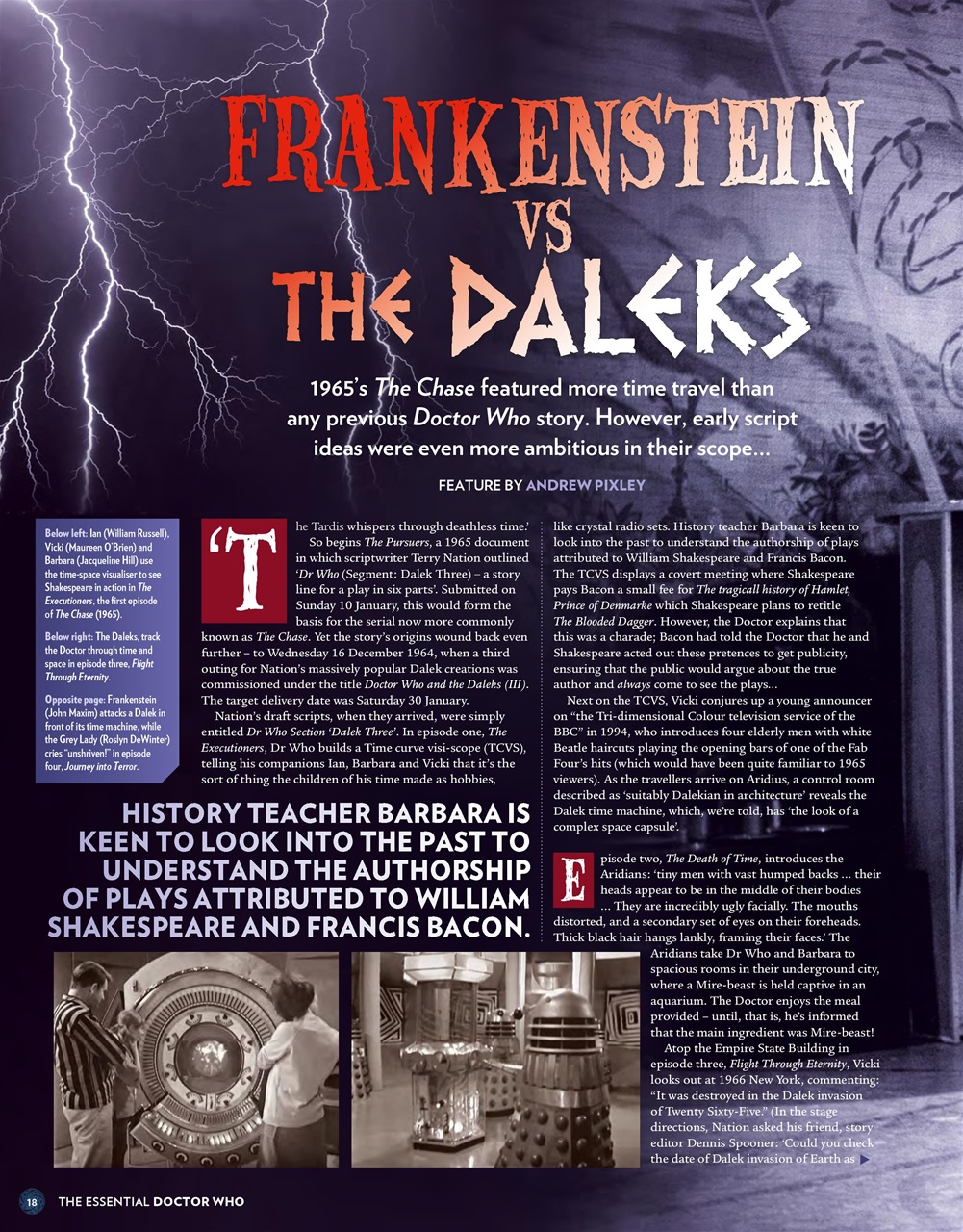 Doctor Who Magazine Preview Pages