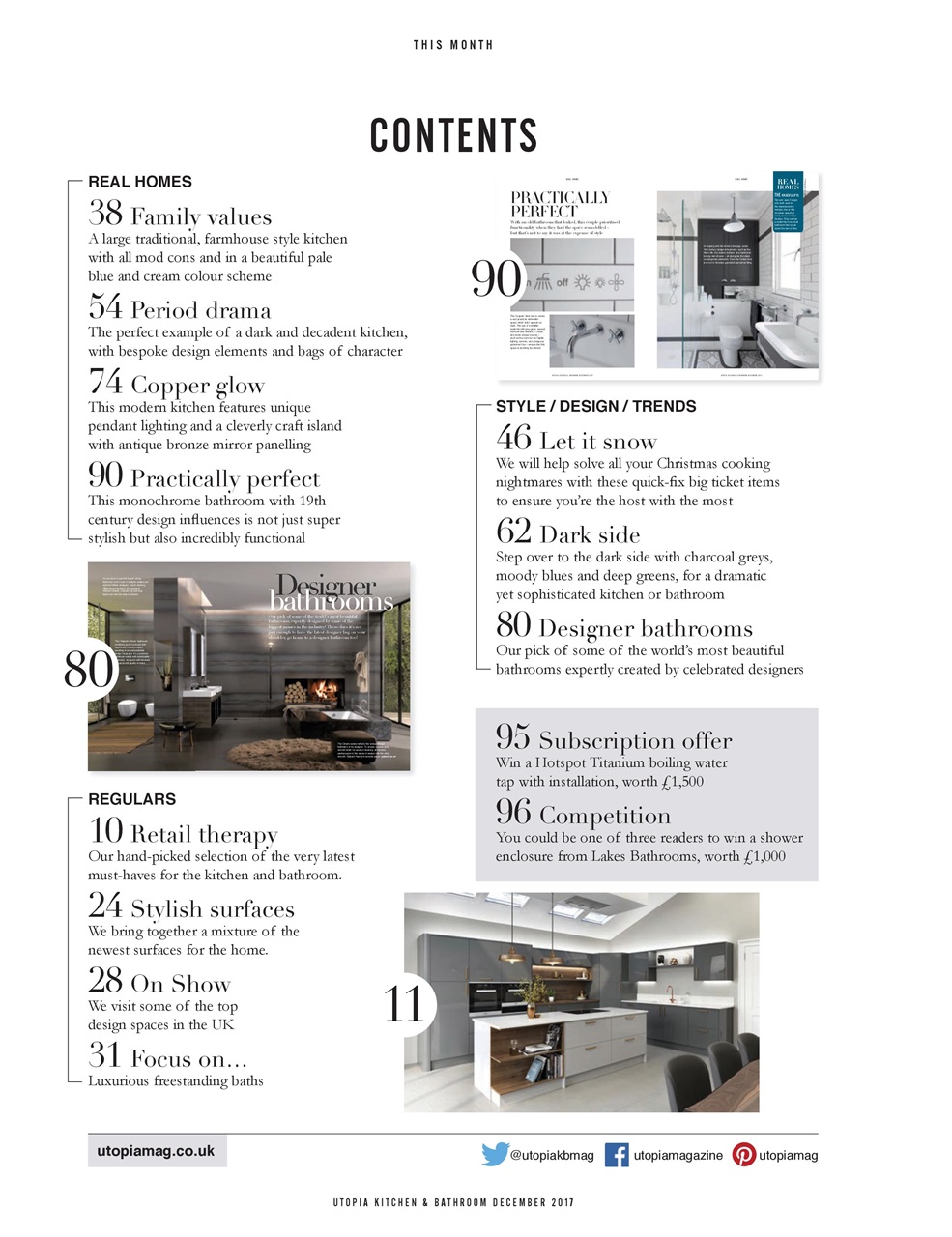 Utopia Kitchen & Bathroom Preview Pages