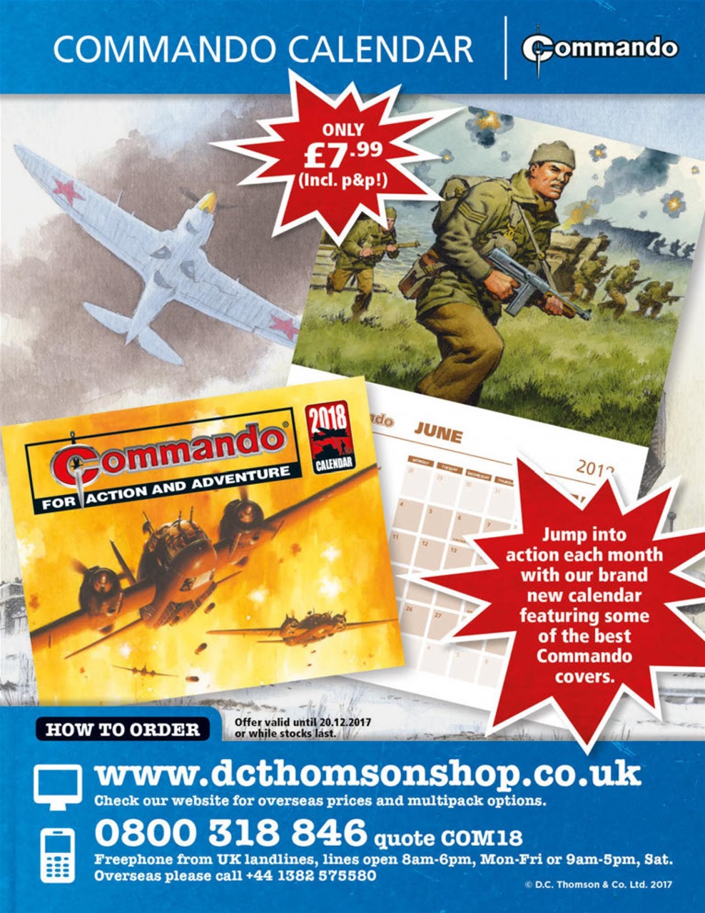 Commando Preview Pages