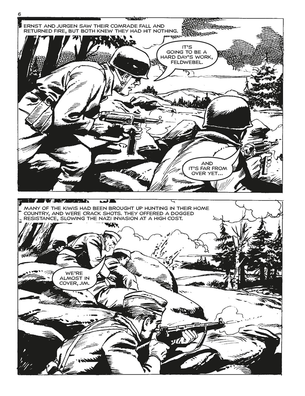 Commando Preview Pages