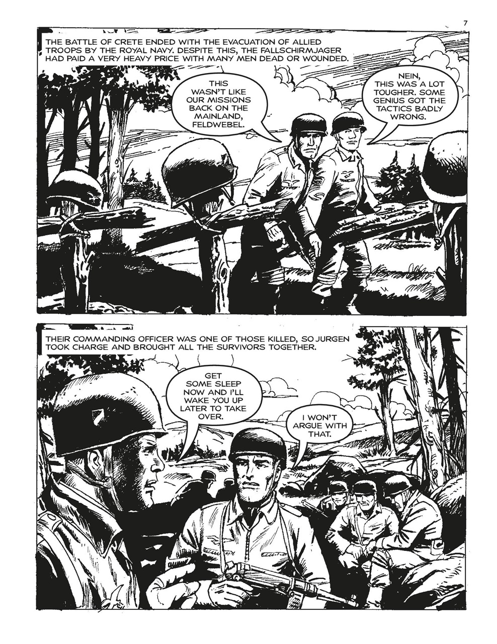 Commando Preview Pages