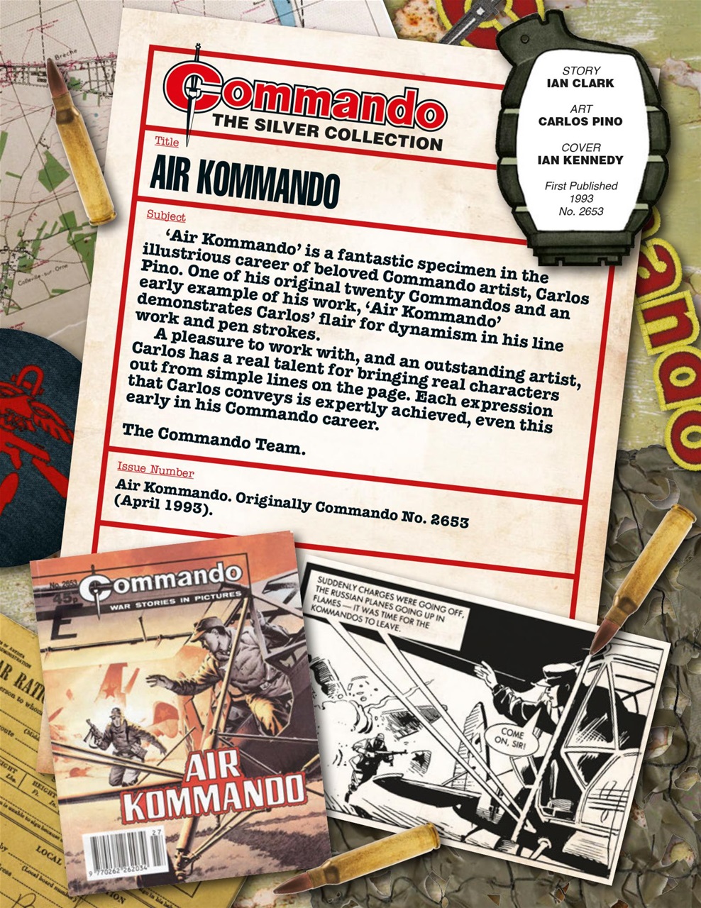 Commando Preview Pages
