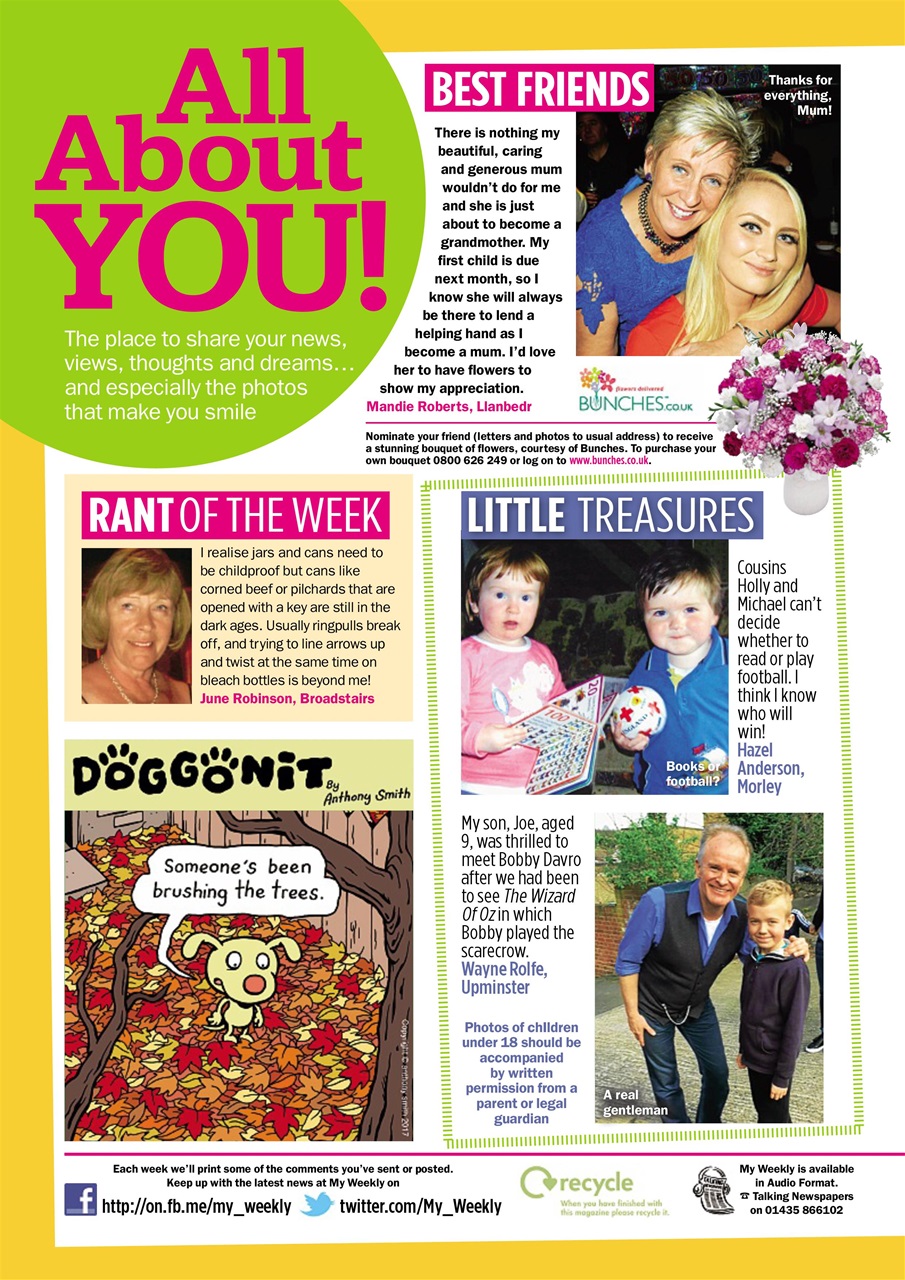 My Weekly Preview Pages