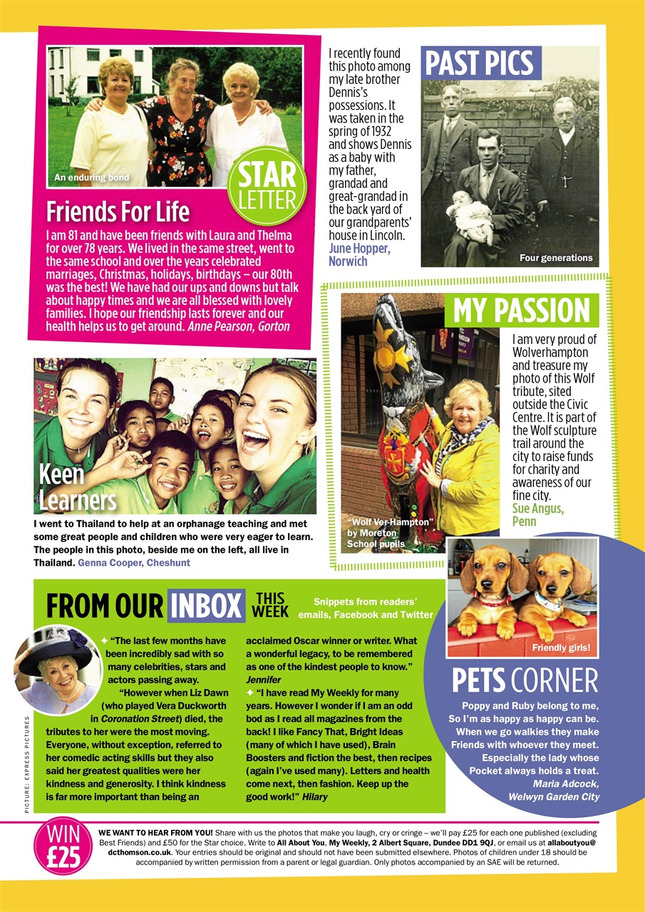 My Weekly Preview Pages