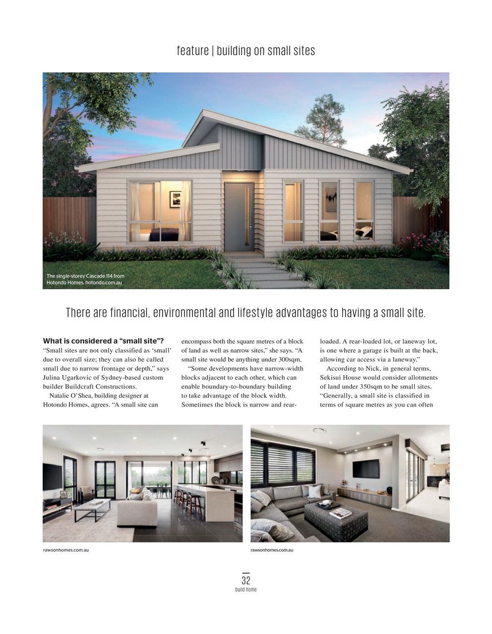 Build Home Victoria Preview Pages