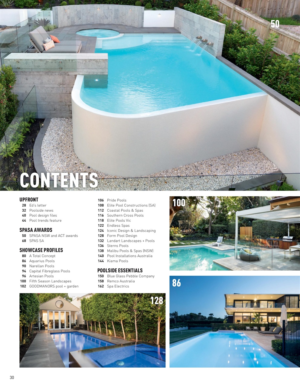 Poolside Showcase Preview Pages