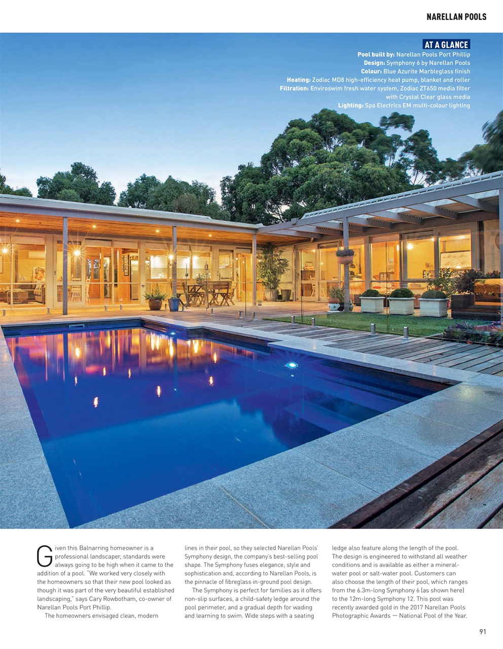 Poolside Showcase Preview Pages