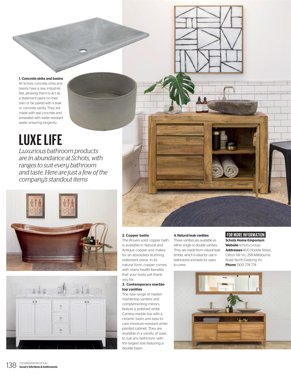 Luxury Kitchens and Bathrooms Preview Pages