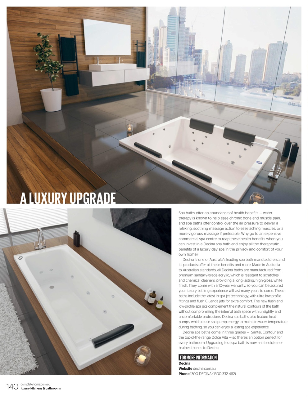 Luxury Kitchens and Bathrooms Preview Pages